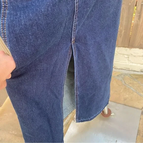 DISSH LENNON INDIGO DENIM MAXI SKIRT size 2 - Picture 9 of 13